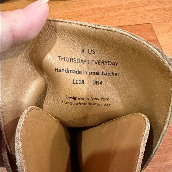 Thursday Boot Company Rogue Jodhpur Suede Ankle Boots Size 8 - Picture 7 of 9